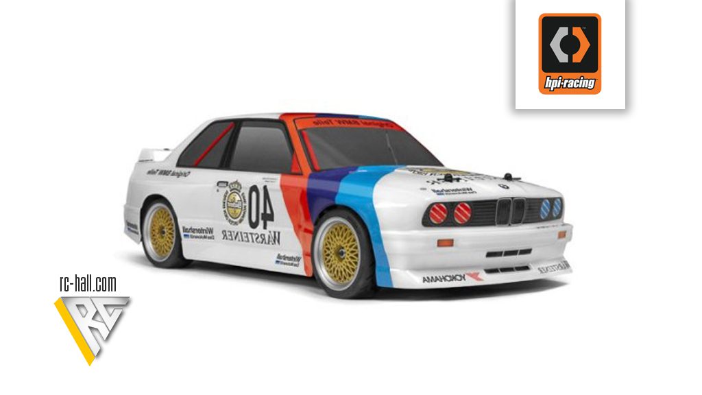 HPI – RS 4 Sport 3 RTR BMW M3 E30